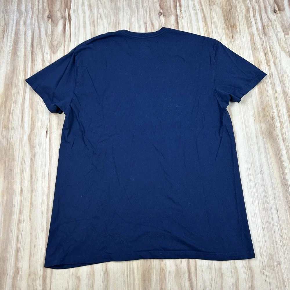 Polo Ralph Lauren Men's XL Blue Classic Fit Cotton T-Shirt Short Sleeve Tee
